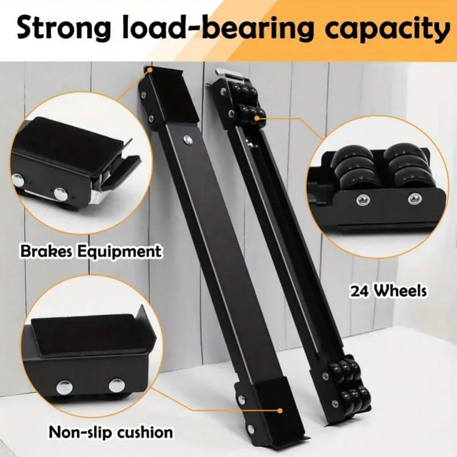 Heavy-Duty Adjustable Appliance Roller Stand