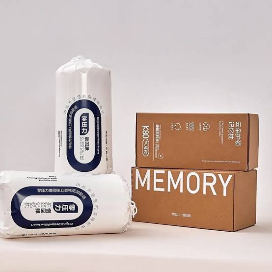 Deluxe Slow Rebound Memory Foam Pillow – 70 × 42cm pair