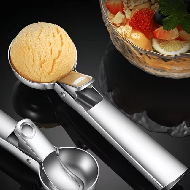 Premium Stainless Steel Ice Cream Scoop