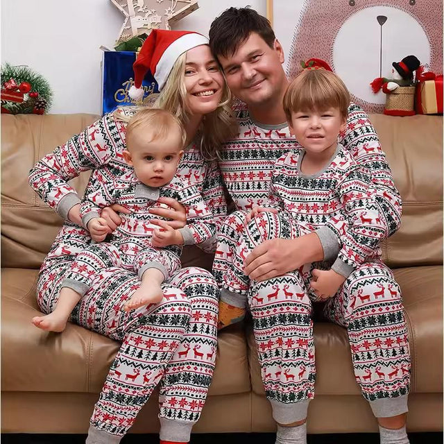Kids Christmas Pajamas Set for Festive Sleepwear and Holiday Photos zaw