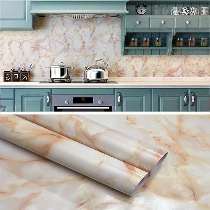 Marble/contact paper