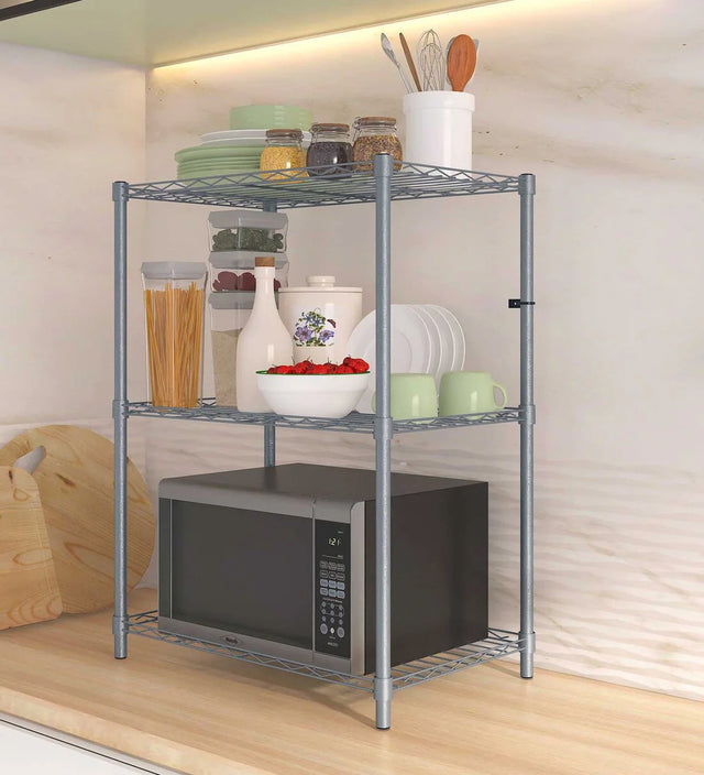 Heavy Duty Carbon Steel 3 Layer Rack