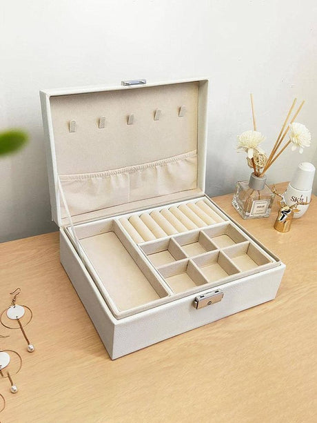 Exquisite Large Capacity Travel Jewelry Bag /  Jewelry Organizer