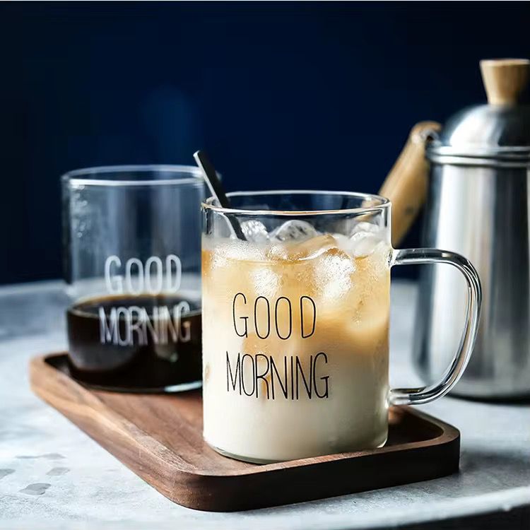 Heat-Resistant “Good Morning” Mug 425ml