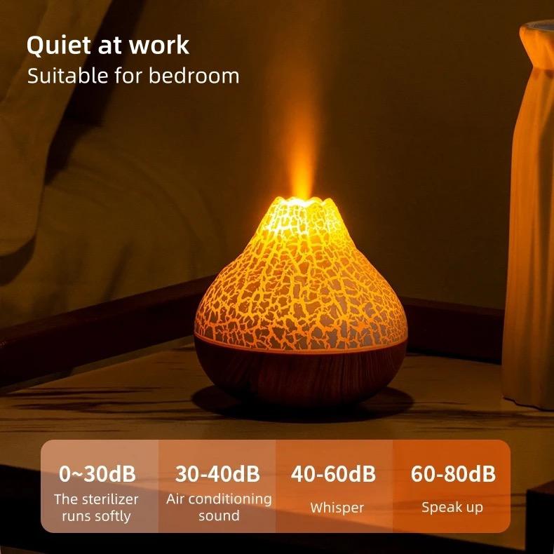 300ml Ultrasonic Volcano Air Humidifier
