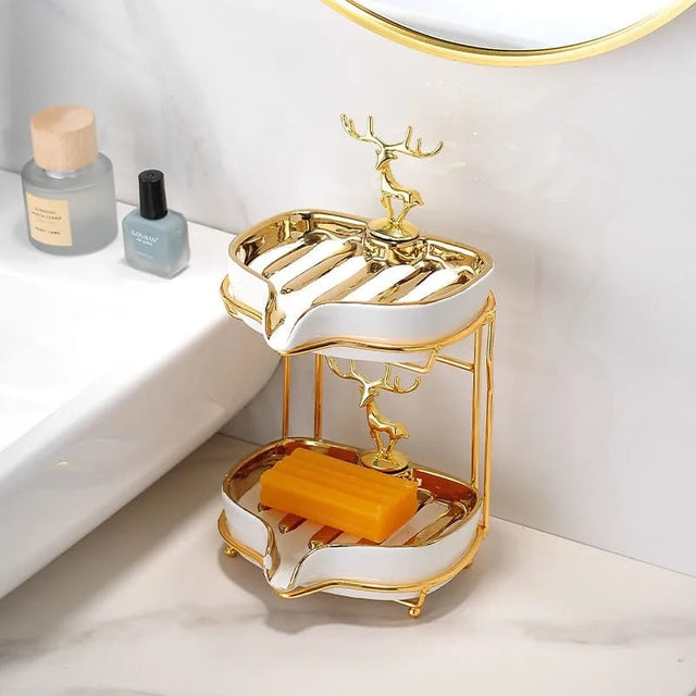 Nordic Double ceramic soap Dispenser
