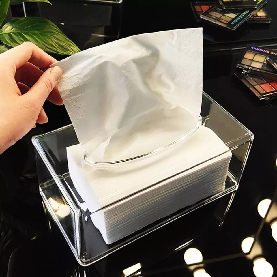 Transparent Acrylic Serviette / Napkin holder