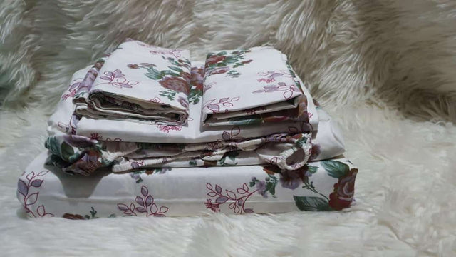 Pattern 5 pc mattress cover