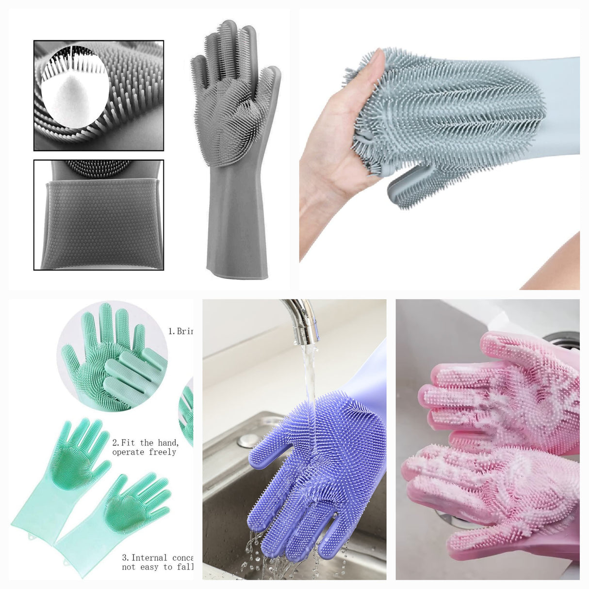 Multifunctional Kitchen Gloves bpa free