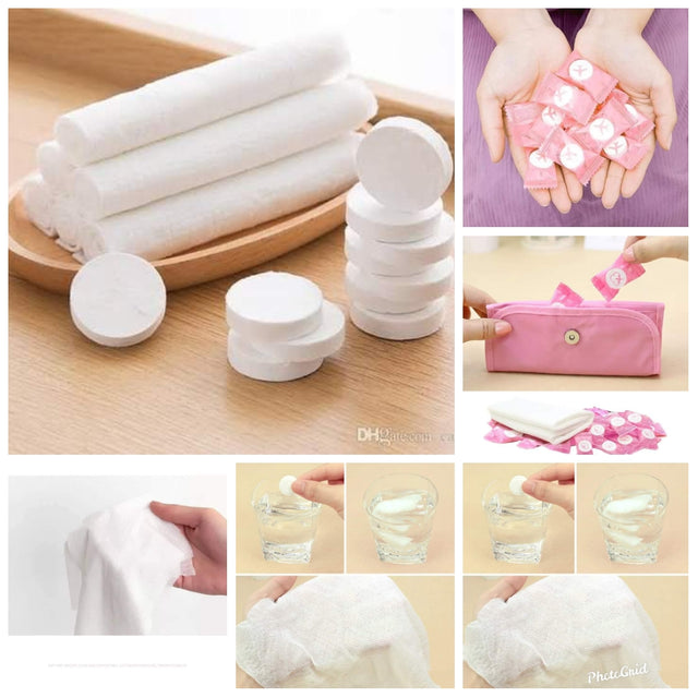 MAGIC COMPRESSED COMPACT TOWELS