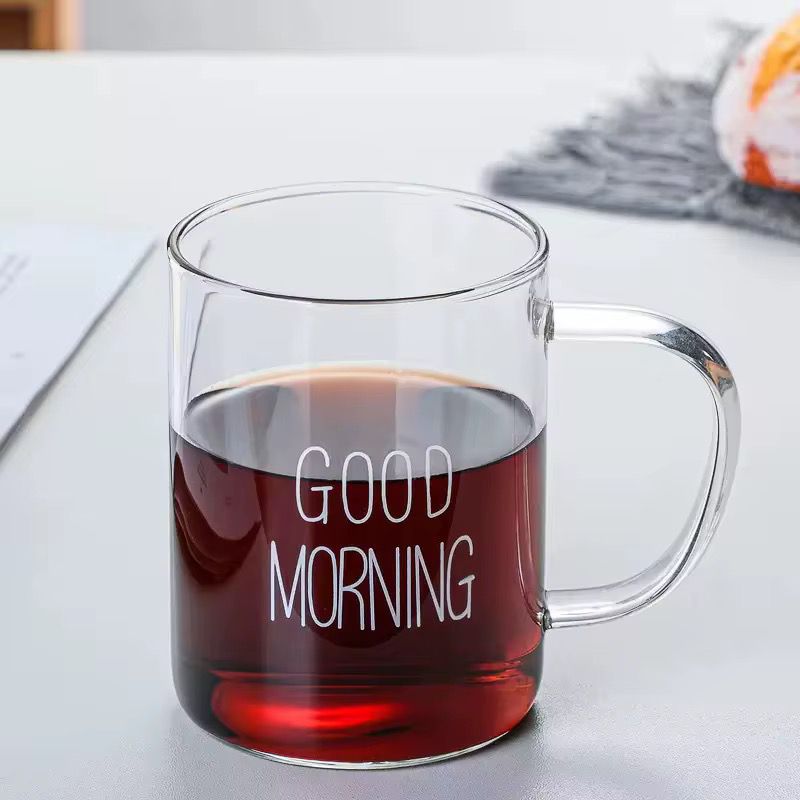 Heat-Resistant “Good Morning” Mug 425ml