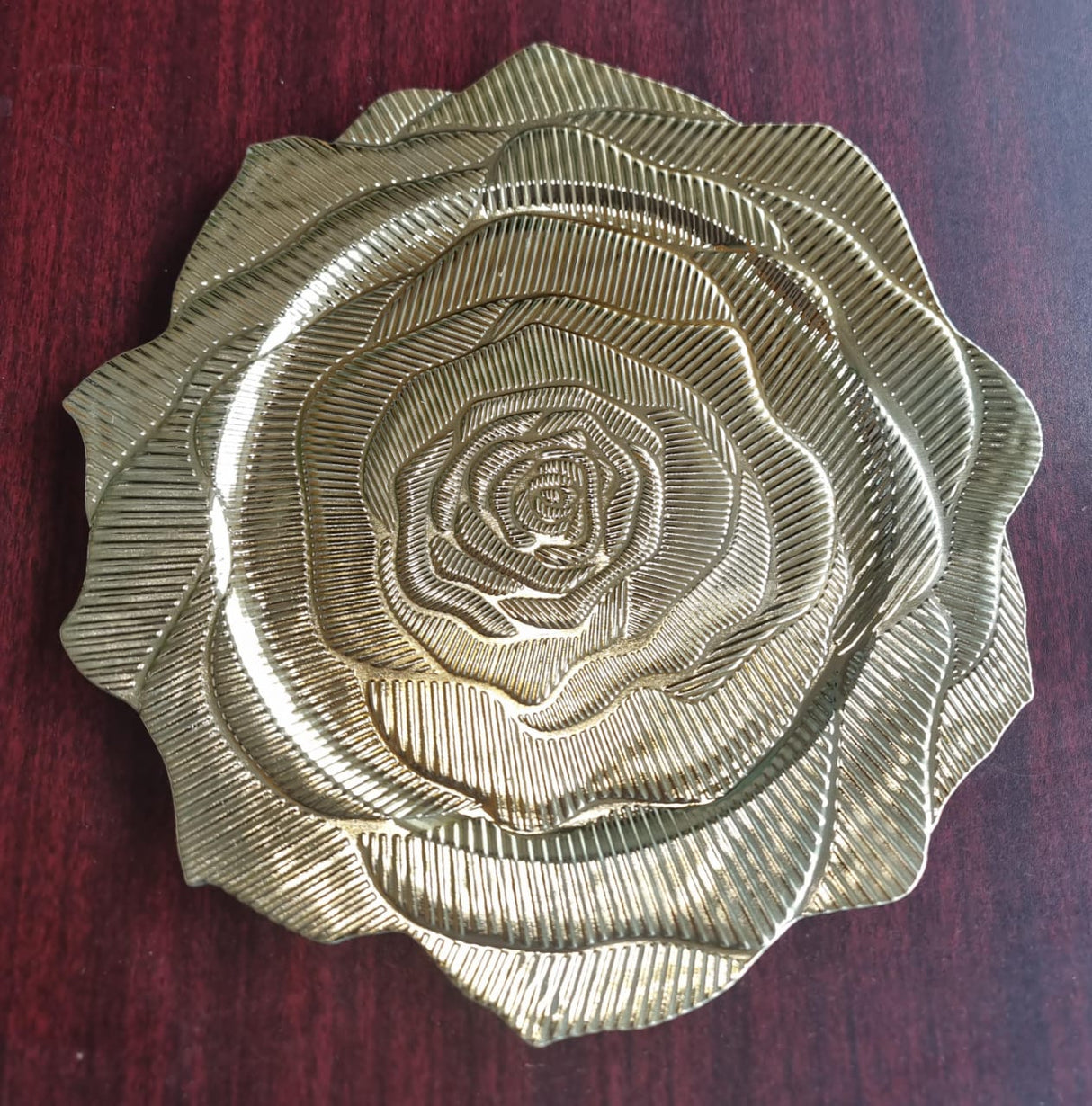 High quality unique gold or silver Round changer plates