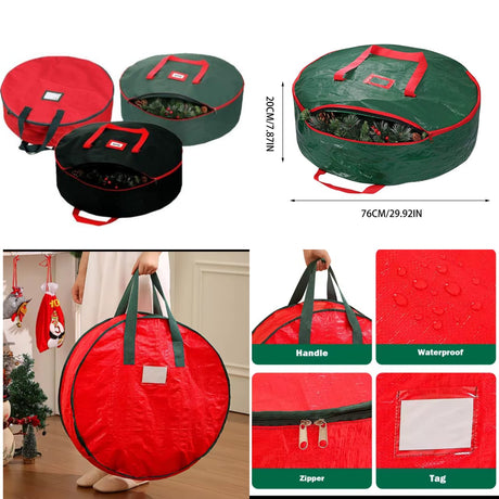 Christmas Wreath / Garland Storage Bag
