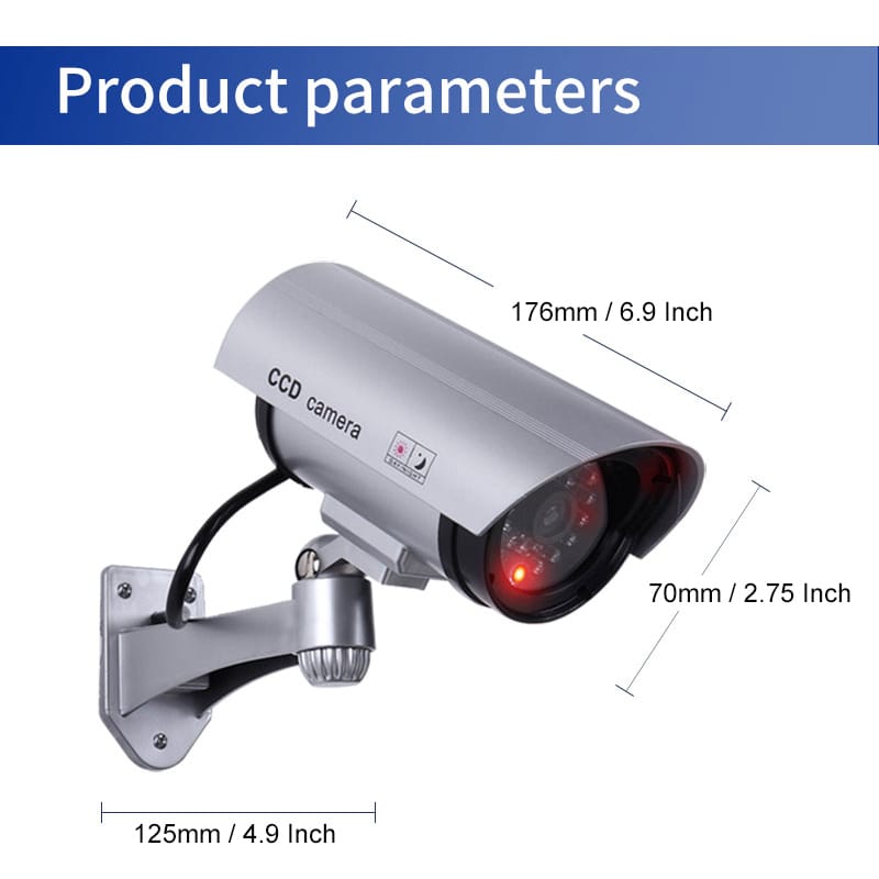 Dummy Wireless Camera Plastic Fake CCTV Camera