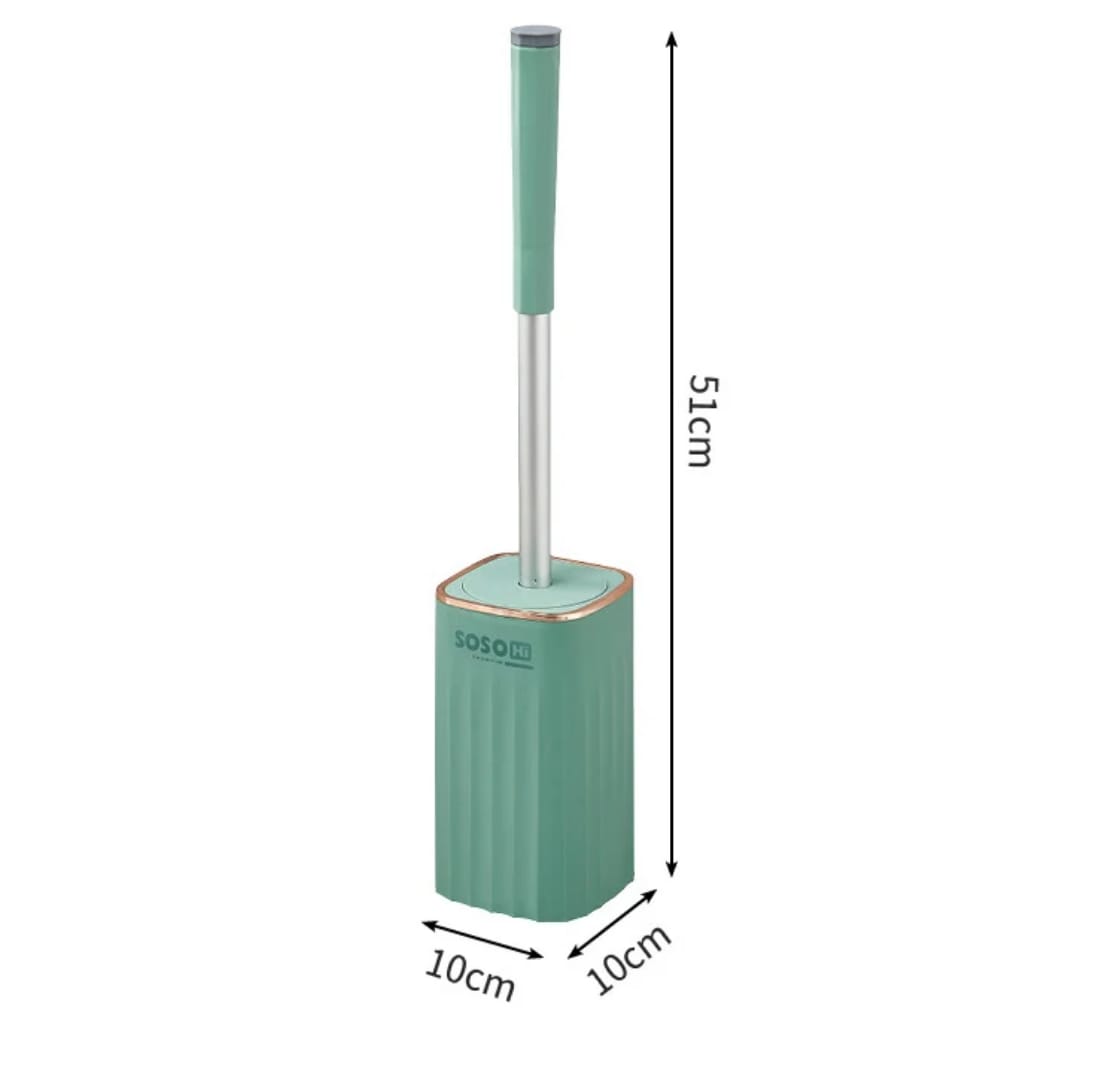 High-Quality Wall-Mounted Toilet Brush Set with Holder