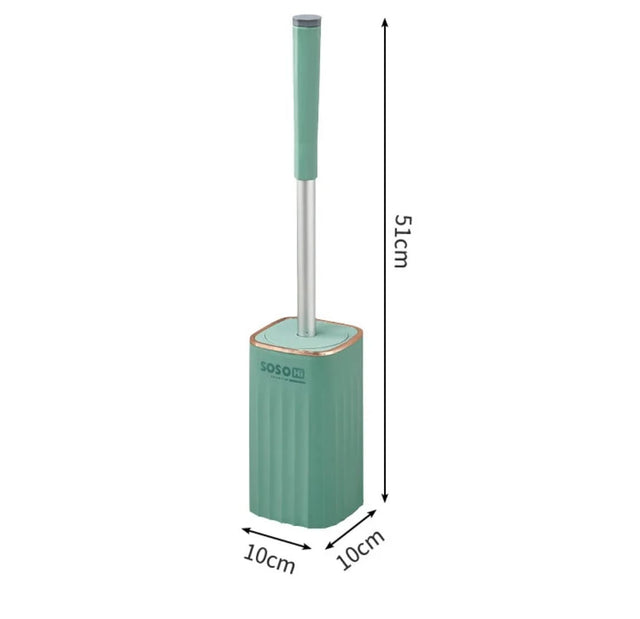 High-Quality Wall-Mounted Toilet Brush Set with Holder