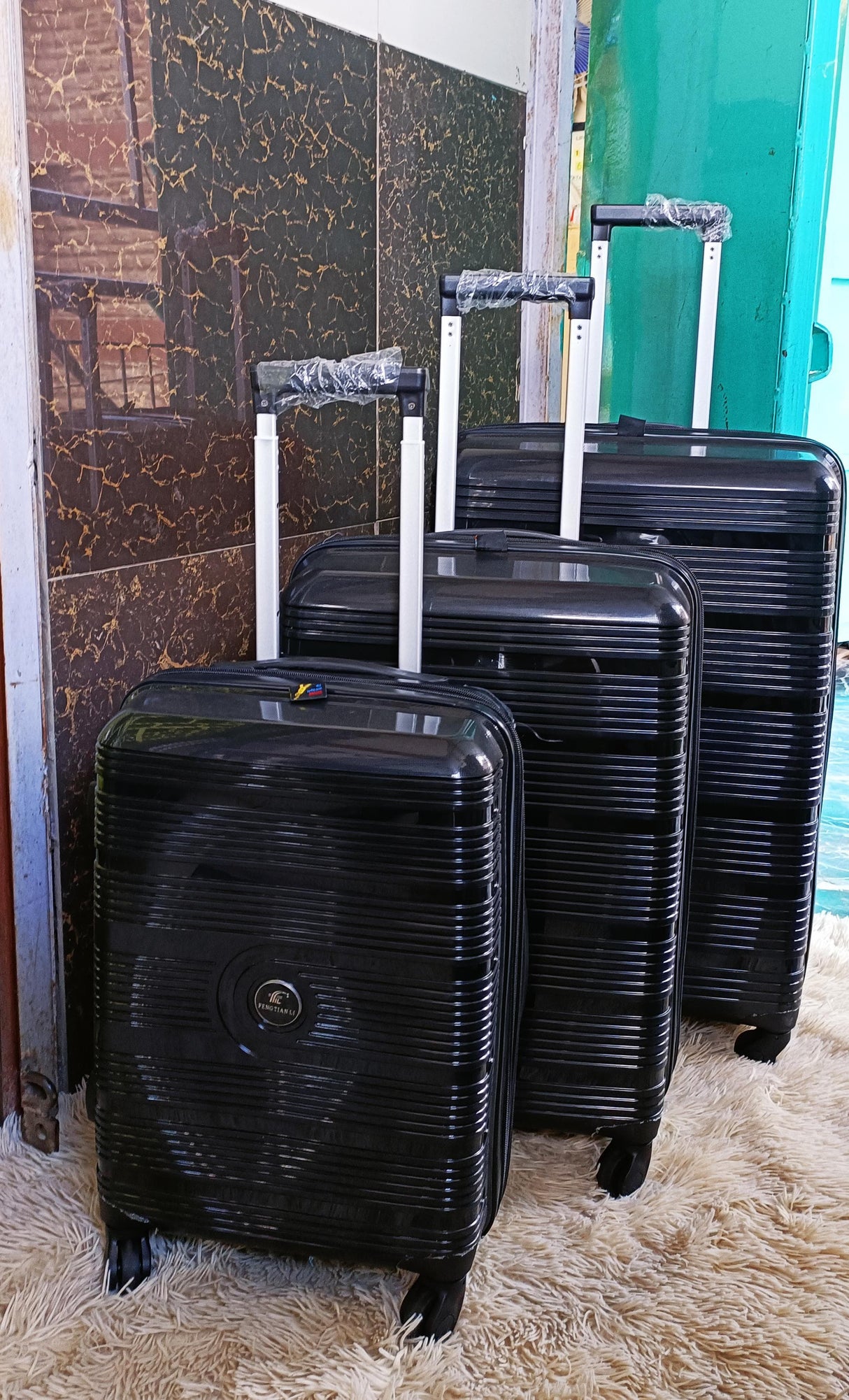 Unbreakable PP Suitcases 3 in 1