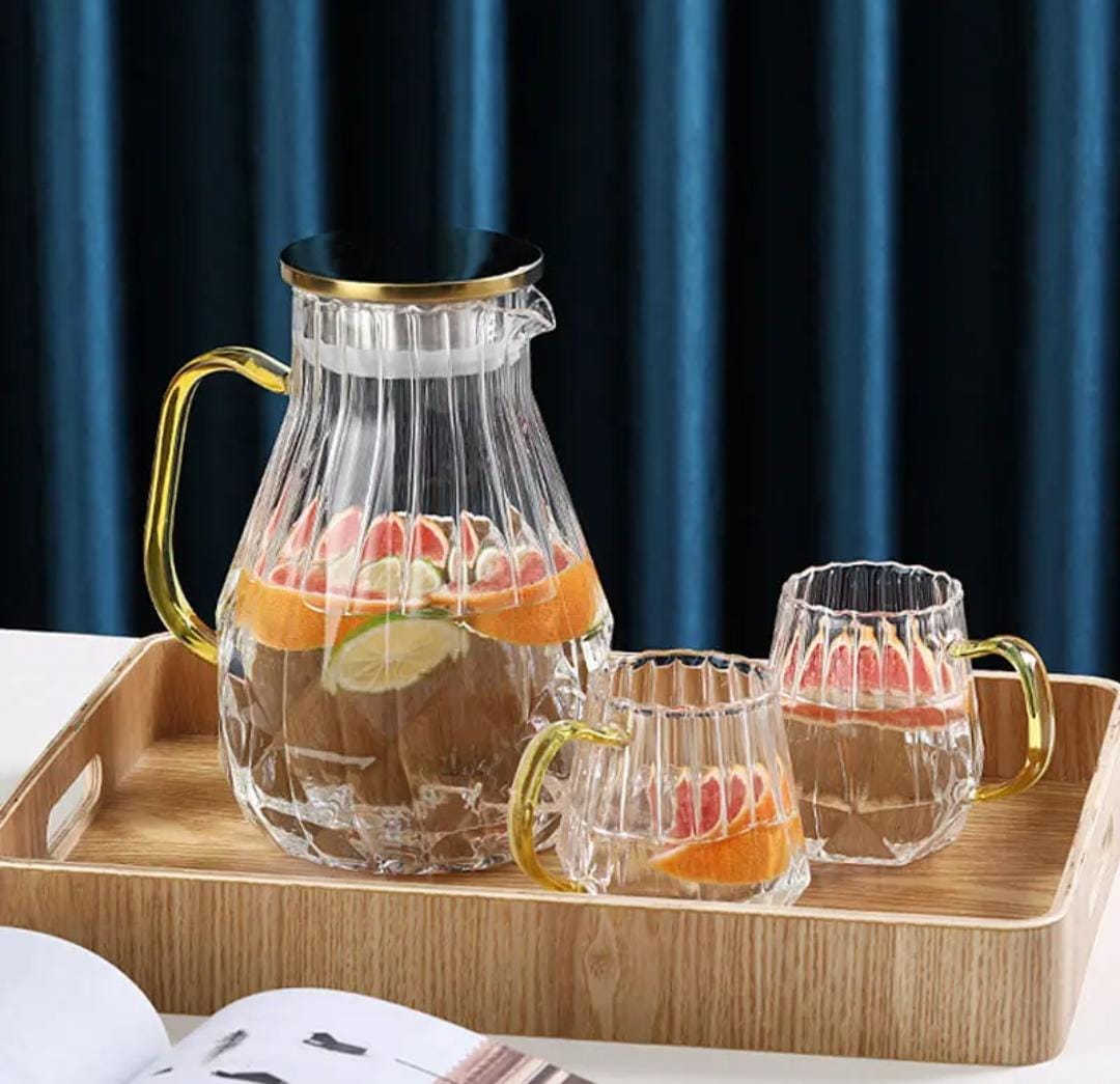 Brosilicated glass jar set