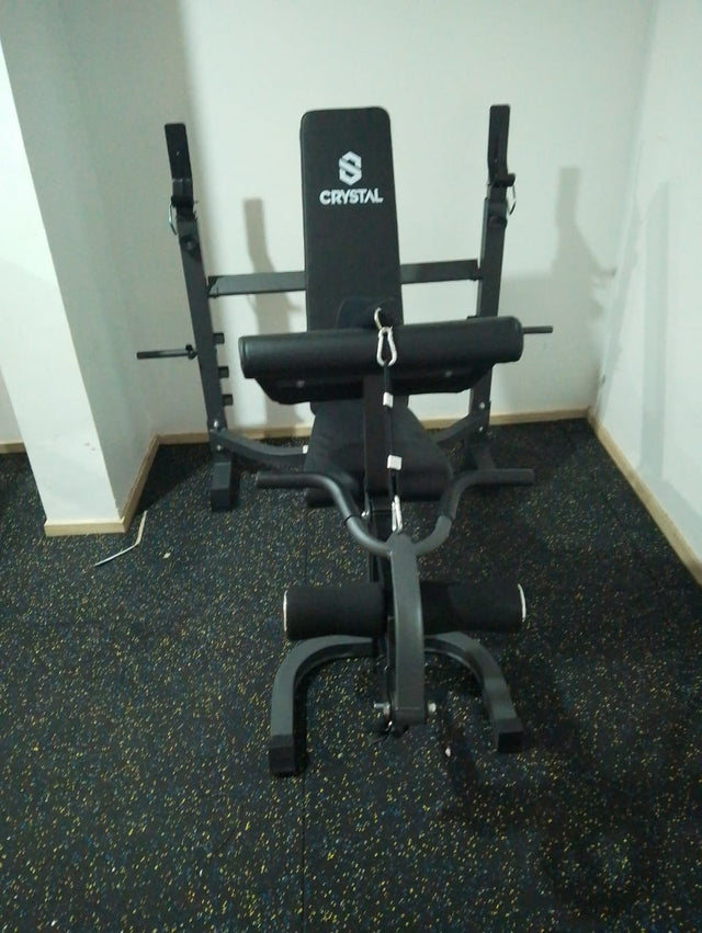 Crystal weight bench