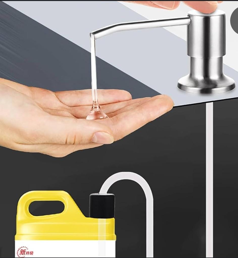 High-Quality Kitchen Sink Liquid Soap Pump Dispenser with 100cm Pipe