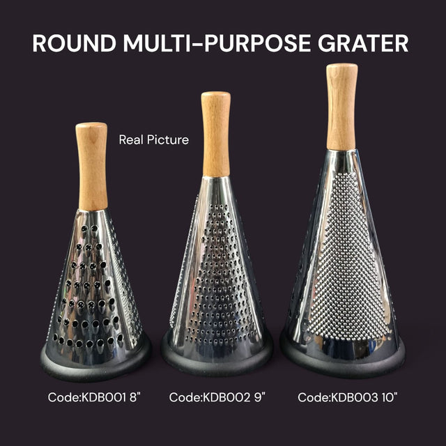 Round multi-purpose grater