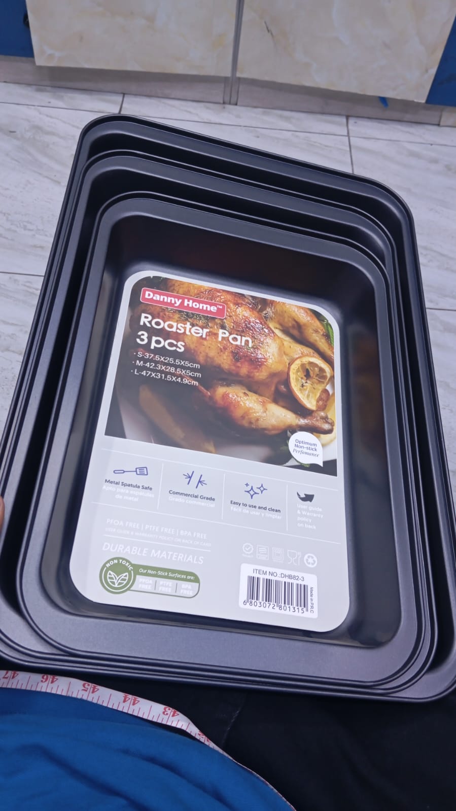 Baking Tray – Rectangular, Non-Stick Steel