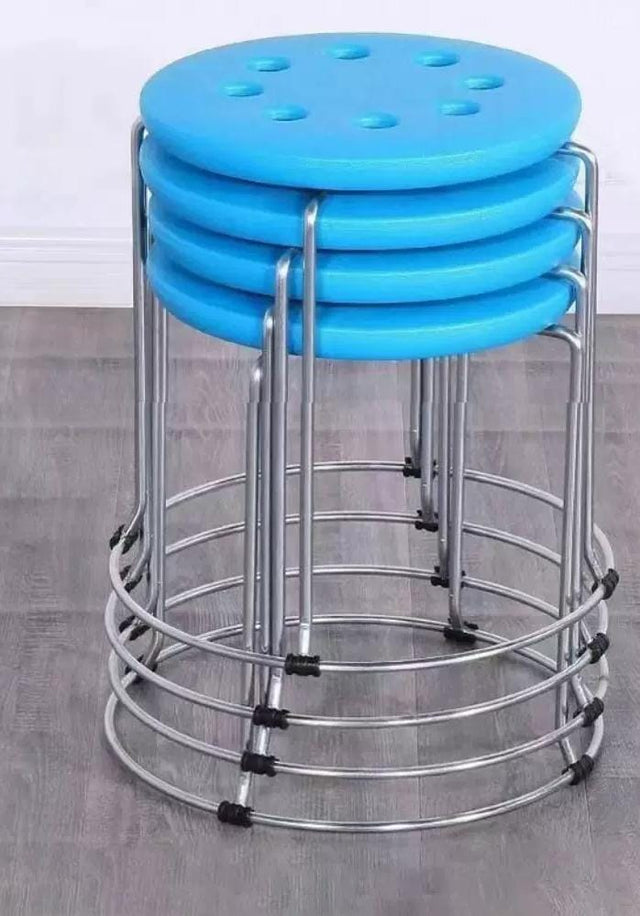 Stackable hard plastic Portable Stools 45 cm