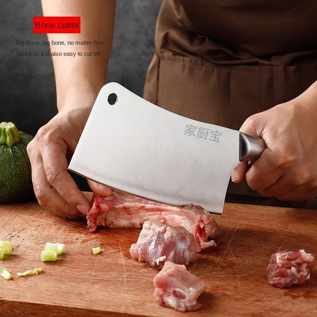 Stainless Steel Cleaver Knife / Butcher Knife 6.5-Inch