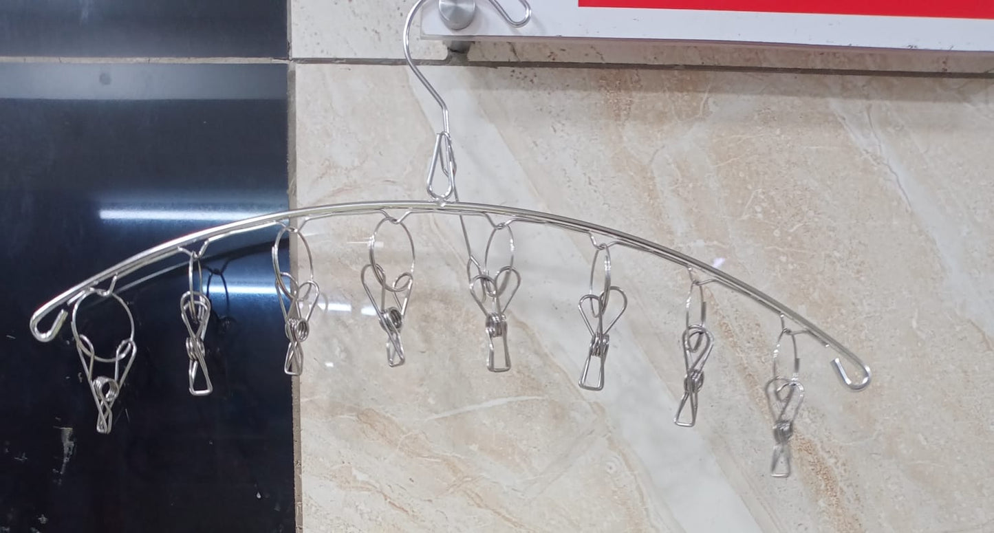 multipurpose multi-clip hanger