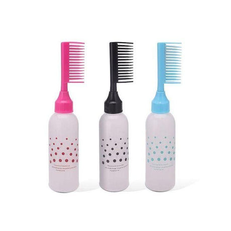 Comb Applicator Bottle for Hair Coloring