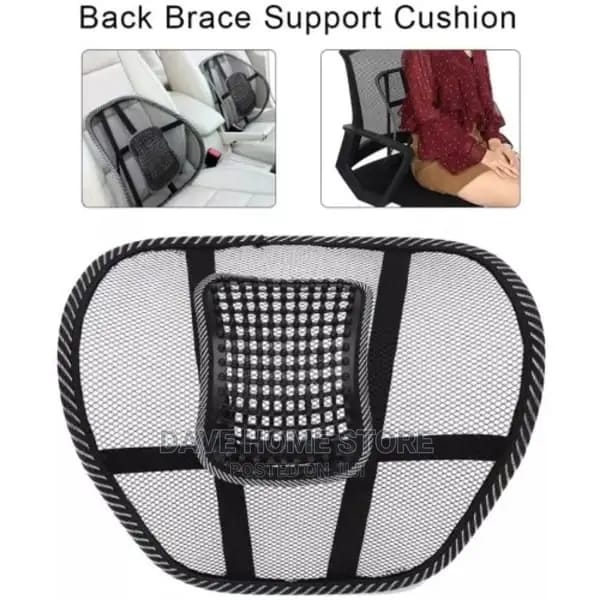 Seat back lumbar support BACK REST mesh