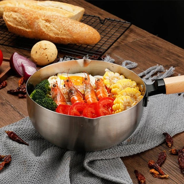 2L Stainless steel non- stick calibrated Japanese Pan