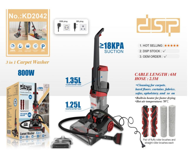3 in 1 vacuum Carpet Washer.