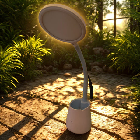 360° Flexible Desk Lamp with pen holder
