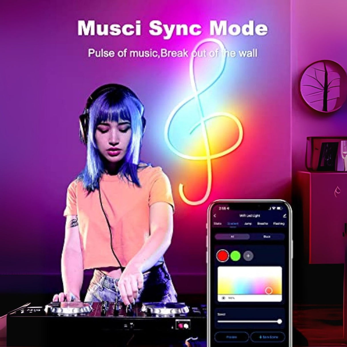 Neon Rope Light 5 METERS LONG