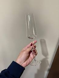 250 mls 4 pcs Elegant Crystal champagne glass/ wine