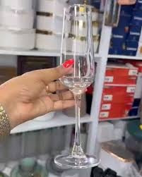 250 mls 4 pcs Elegant Crystal champagne glass/ wine