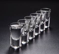 SHOT GLASS 100ML TOTS GLASS 6PCS SET