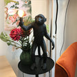 Monkey Resin Floor, study andWall Lamp