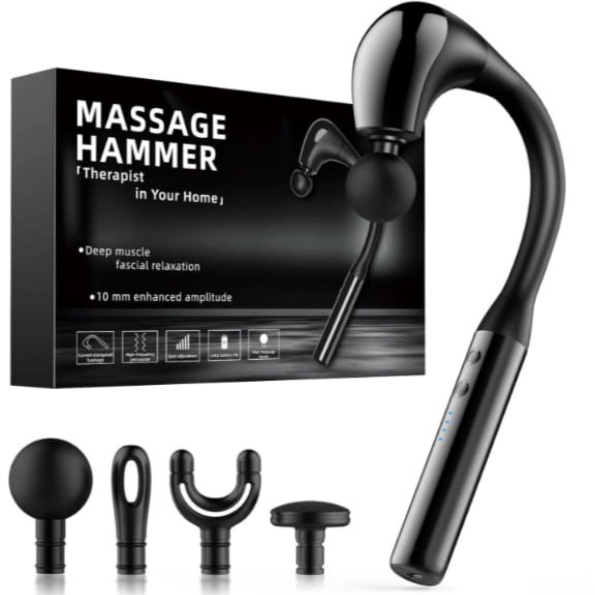 massage hammer Revolutionary U-Shaped Massage Gun Back Massager for Pain Relief