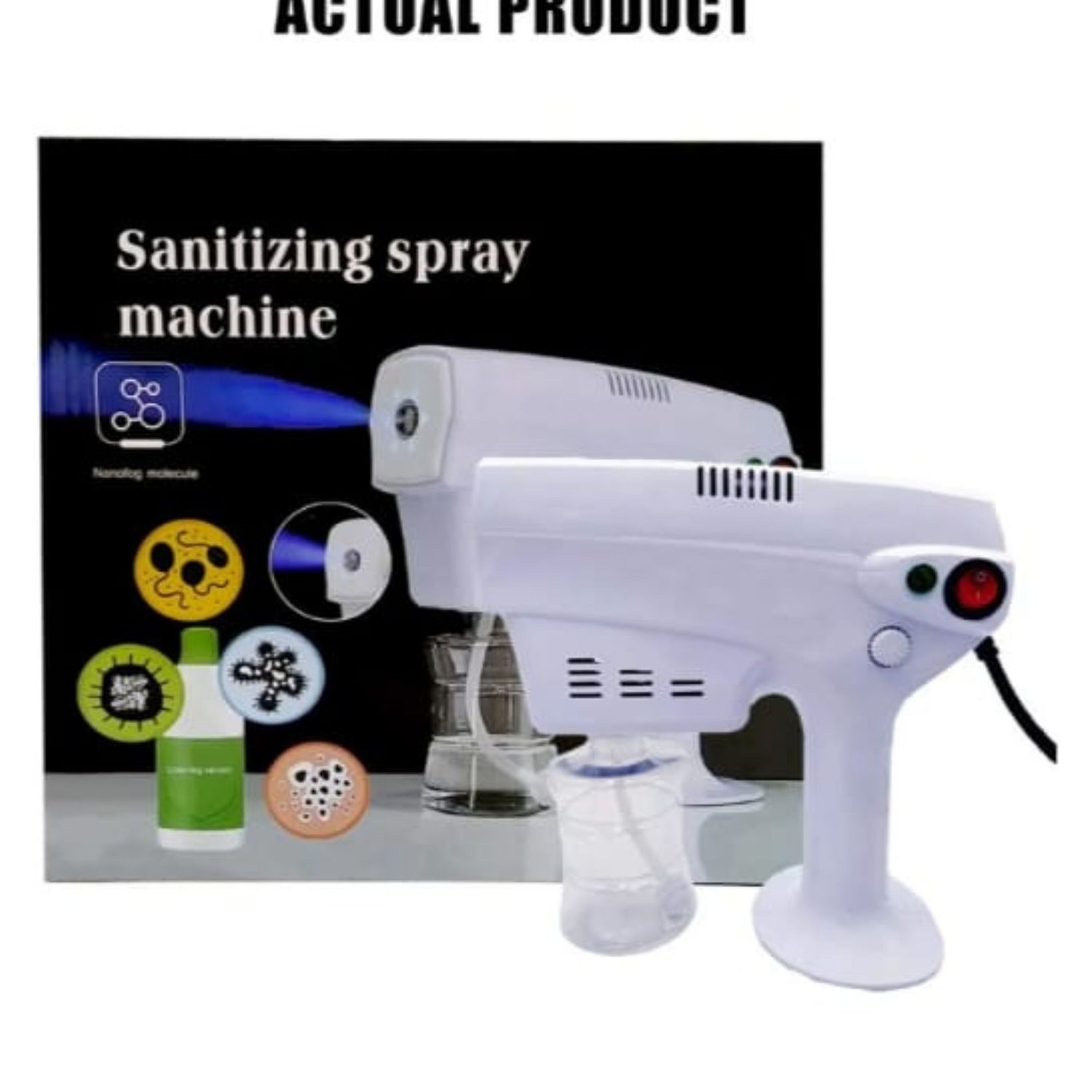 Disfectant Multi-Function Nano Steam Sanitizer Spray Gun