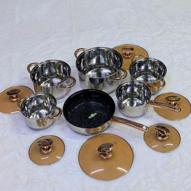 Kaisavalila Premium Stainless Cookware Set (10pcs)