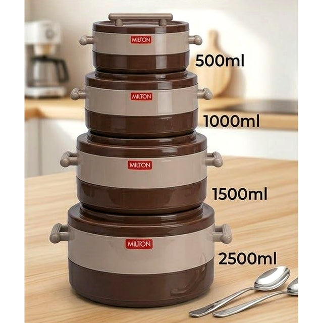 Milton Valenza Insulated Hot Pot Set — 4 Pieces