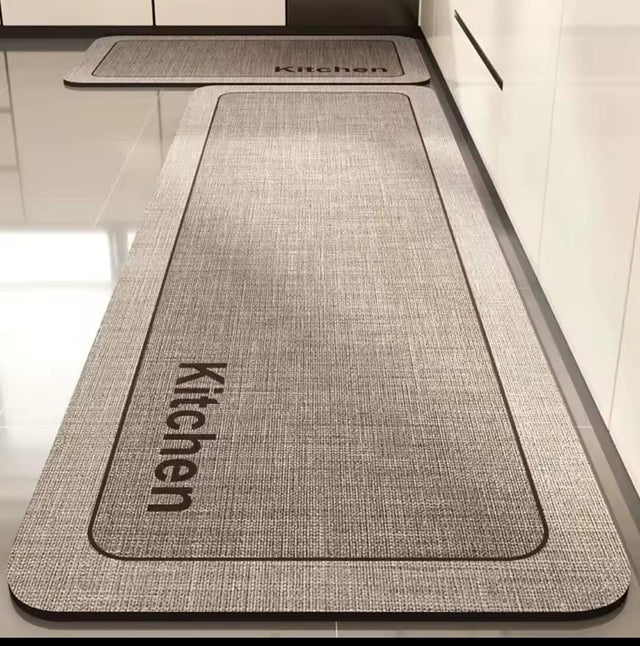 Premium Cushioned Kitchen Runner Mat Set 40×60cm + 40×120cm