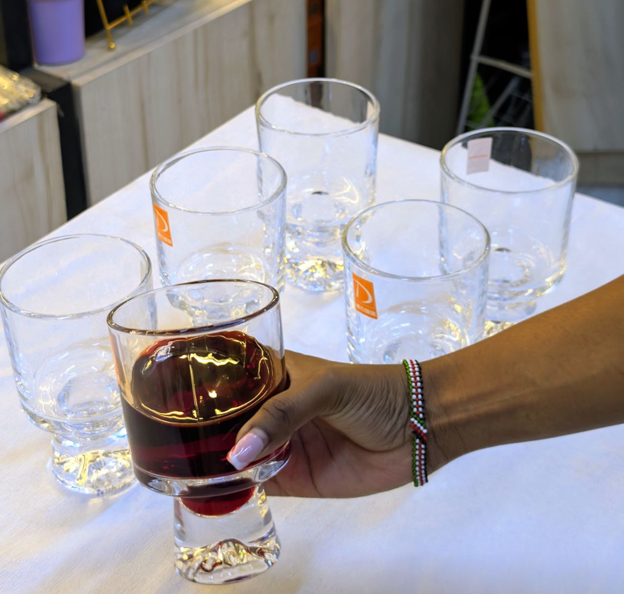 Shop elegant 340ml footed whiskey glasses in Kenya. Perfect for whiskey, cocktails, juice and stylish home entertaining with nationwide delivery.