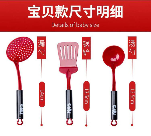 61pcs kids kitchen cookware playset toy set for cooking