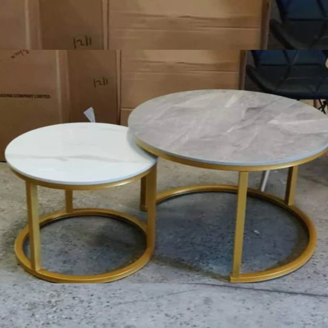 Pure marble Nesting Table