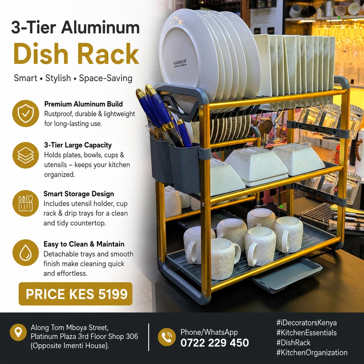 Dish Racks & Drainers