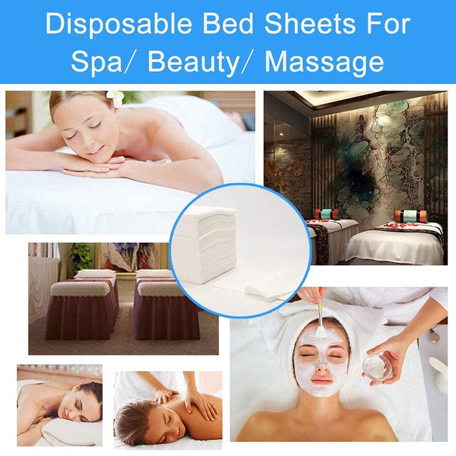 Disposable Non-Woven Bed Sheets 10 Pcs
