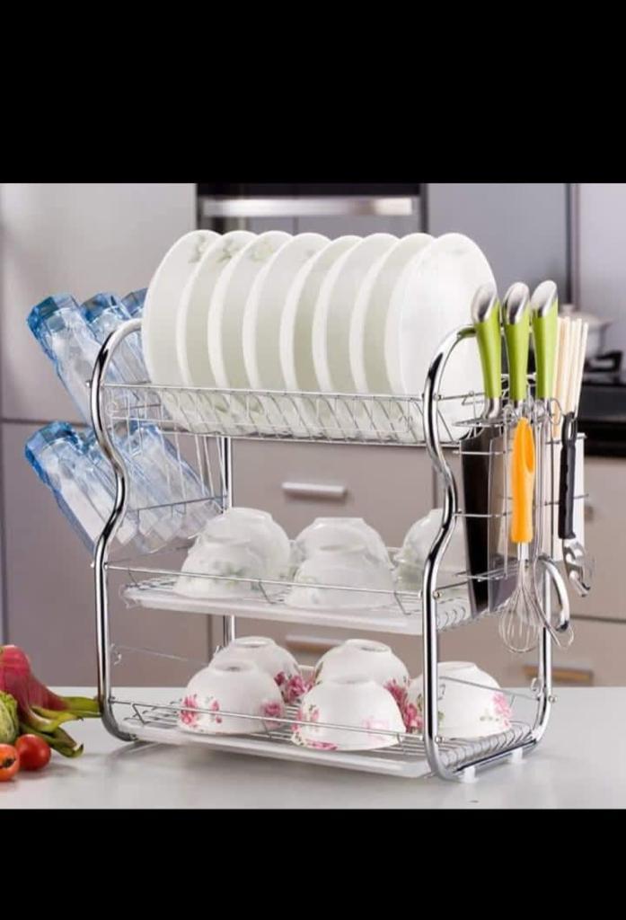 3 tier dish rack